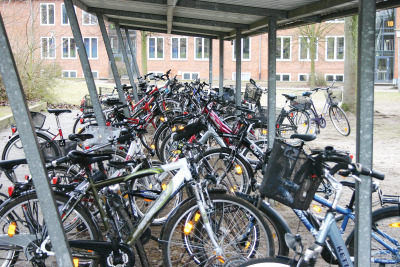 Drahtesel in Gefahr: Immer wieder sind Fahrräder rund um das Walsroder Schulzentrum das Ziel von Zerstörungswut.