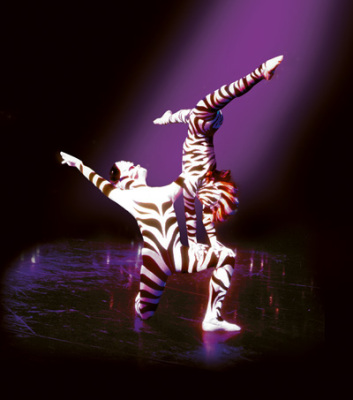 Afrikanischer Zauber mit atemberaubender Akrobatik:  Die Zebras, mehrfache Weltmeister aus der Ukraine, liefern eines der Highlights bei der 22. Sport-Gala, die zum zweiten Mal im neuen Showdome in Walsrode-Krelingen steigt.