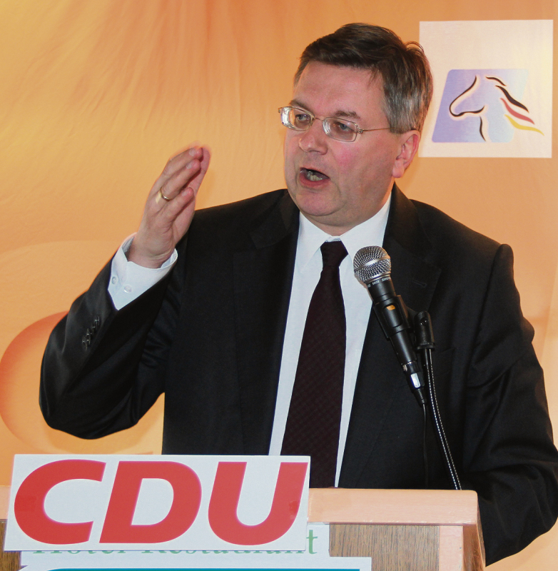 Fordert klare Aussagen der Grünen: CDU-Bundestagsabgeordneter Reinhard Grindel.