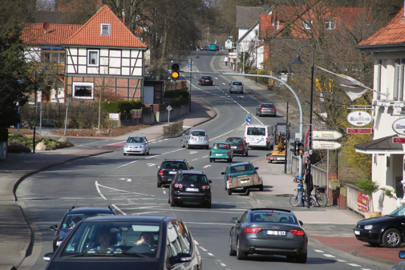 Startschuss auf August verschoben: Die Landesstraße 163  in der Bad Fallingbosteler Ortsdurchfahrt (Soltauer Straße) soll erneuert und ausgebaut werden. 