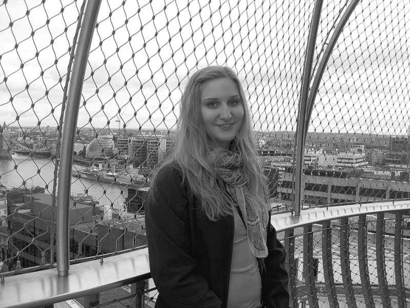 Ein gar nicht so geheimer Geheimtipp: Wenn Lisa Bockelmann einen Blick von oben auf London werfen möchte, geht sie zum Monument. Das sei wesentlich günstiger als das Riesenrad London Eye. Links im Hintergrund ist die die Towerbridge zu sehen.