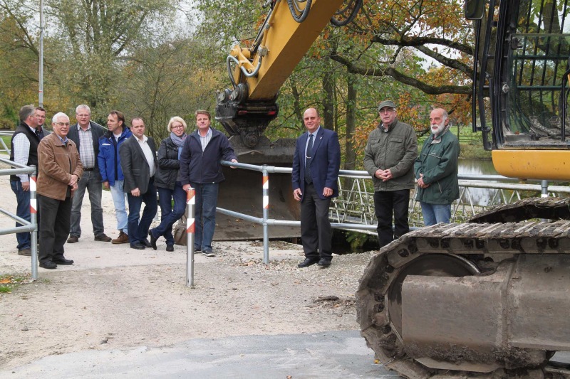 Startschuss: Abriss und Neubau der „Langen Brücke“ in Dorfmark beginnen am kommenden Montag.