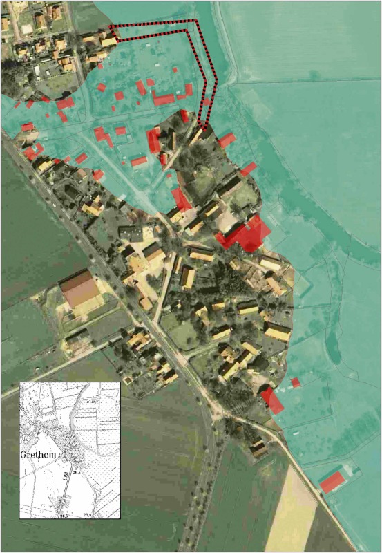  Neue Daten: Die aktuellen Hochwasserkarten haben so manchen neuralgischen Punkt in der Samtgemeinde Ahlden offenbart, wie in Grethem.