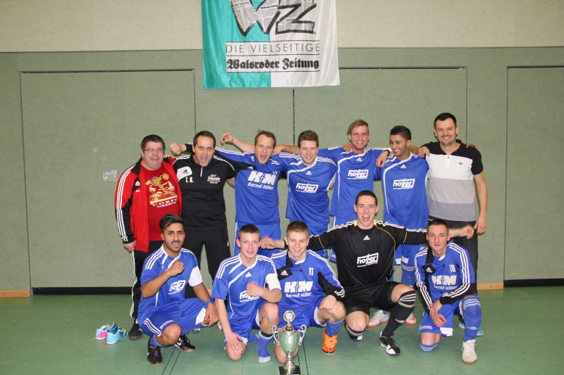 Titelverteidiger: Germania Walsrode (Bild)  gewann im Januar 2014 den WZ-Cup zum 13. Mal. 