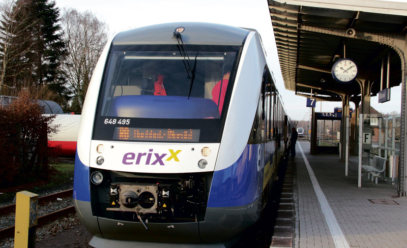 Bus statt Bahn: Aufgrund von Bauarbeiten wird der Streckenabschnitt zwischen Walsrode und Schneverdingen für den Erixx gesperrt.