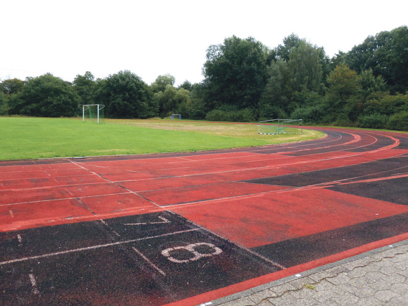 Sanierungsbedürftig: Die Schulsportanlage in Walsrode.