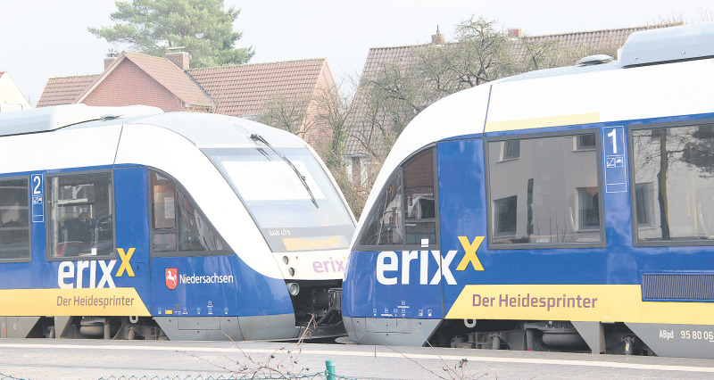 Nach der „Ertüchtigung der Heidebahn“ wird der Heidesprinter seinem Namen gerecht und rollt mit Spitzengeschwindigkeiten von 120 Stundenkilometern im Abschnitt Walsrode-Soltau. 