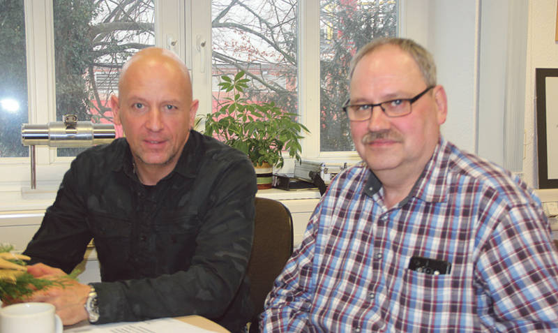 Ralf Petersen (links) und Andreas Wagenholz (rechts. Foto: rh