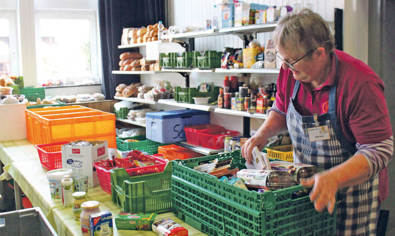 Lebensmittel und mehr für die, die darauf angewiesen sind: Auch im südlichen Heidekreis versorgt der Tafel-Verein regelmäßig bedürftige Menschen. Foto: Archiv/sta
