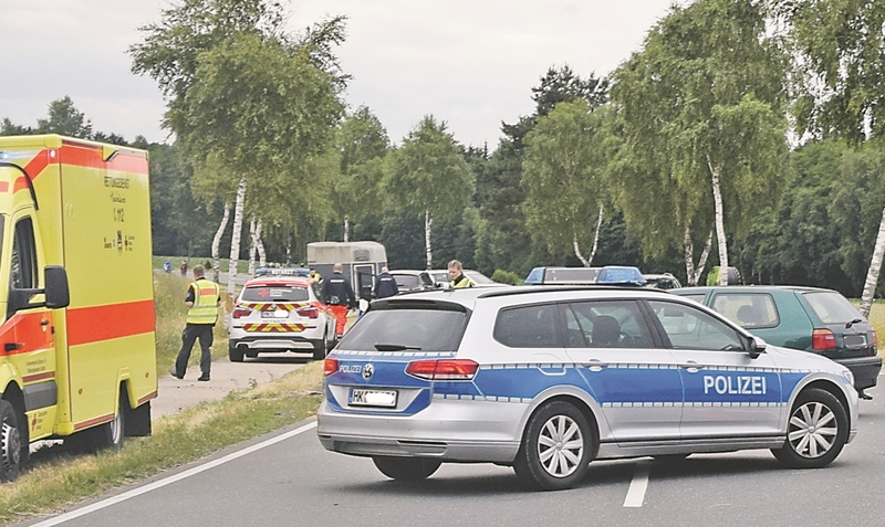 Bei diesem Unfall am Dienstag bei Soltau kam eine 65-jährige E-Bikefahrerin ums Leben.red