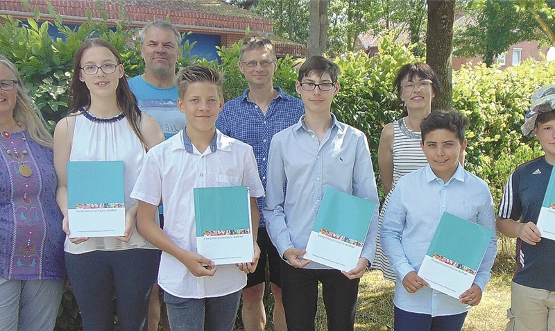Fertigkeiten erworben: Fünf Jugendliche erhielten den Kompetenznachweis Kultur.red