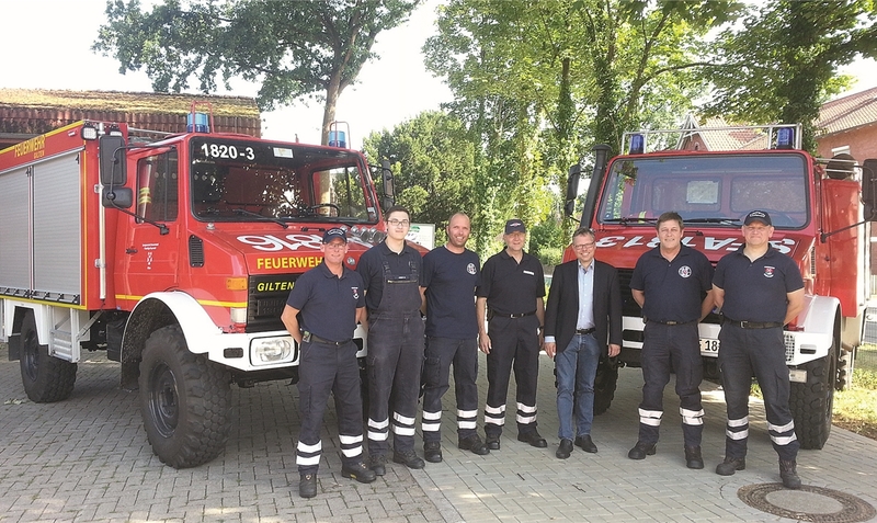 Aufarbeitung statt Ersatzbeschaffung: Die Tanklöschfahrzeuge der Feuerwehren Gilten und Lindwedel bieten so viele Vorteile, dass die Aktiven nicht auf sie verzichten wollen.red