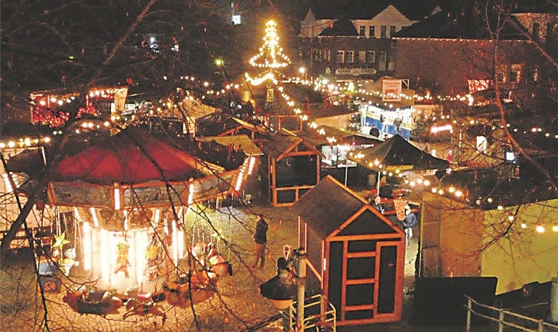 Der dreitägige Weihnachtsmarkt in Bad Fallingbostel wird am 30. November beginnen - diesmal in der Vogteistraße und nicht auf dem Bürgerhof (Bild).red