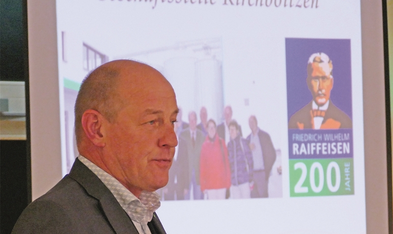 Deutlicher Mengenrückgang im landwirtschaftlichen Bereich: Raiffeisen-Geschäftsführer Holger Laue zog Bilanz.al
