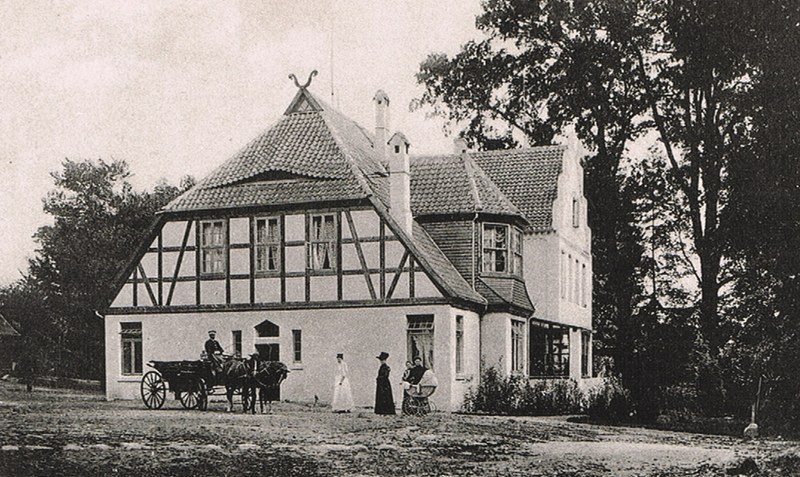 Was hat das Gutshaus der Cordinger Mühle (hier im Jahr 1902) mit Katja Riemann zu tun? Die Antwort kennt das Forum Bomlitz.Foto: Torsten Kleiber