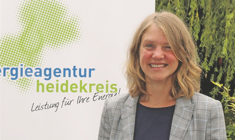 Theresa Weinsziehr (36) aus Ahlden ist neue Leiterin der Energieagentur Heidekreis. Foto: Eickholt