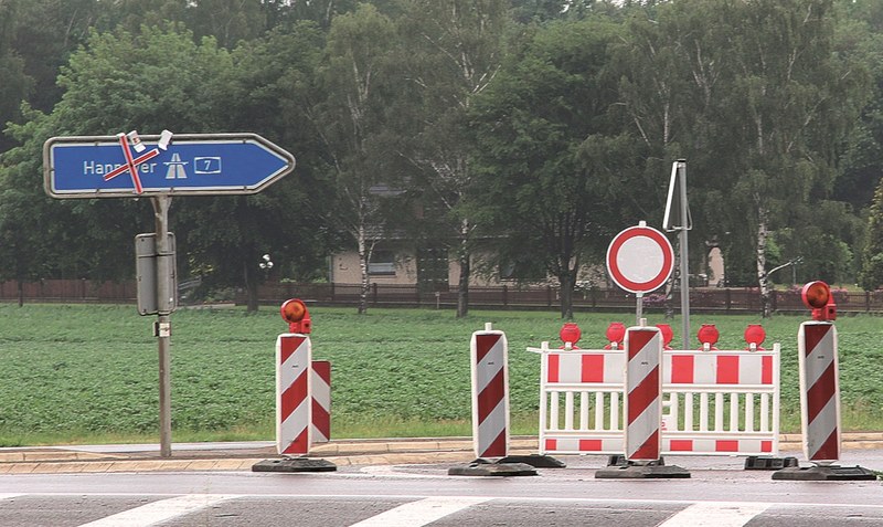 Voraussichtlich bis November gesperrt: Die Auffahrt der Anschlussstelle Bispingen in Fahrtrichtung Hannover. Foto: Meyland