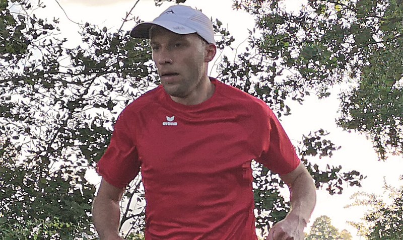 Mit Abstand schnellster Läufer und damit Walsroder Vereinsmeister: Johannes Groffmann.Foto:Marathonclub Walsrode