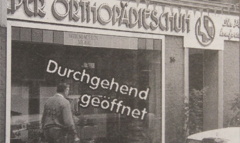 30. September 1995: Ab März wollen die Walsroder Einzelhändler ihre Läden durchgehend öffnen.Fotos: WZ-Archiv