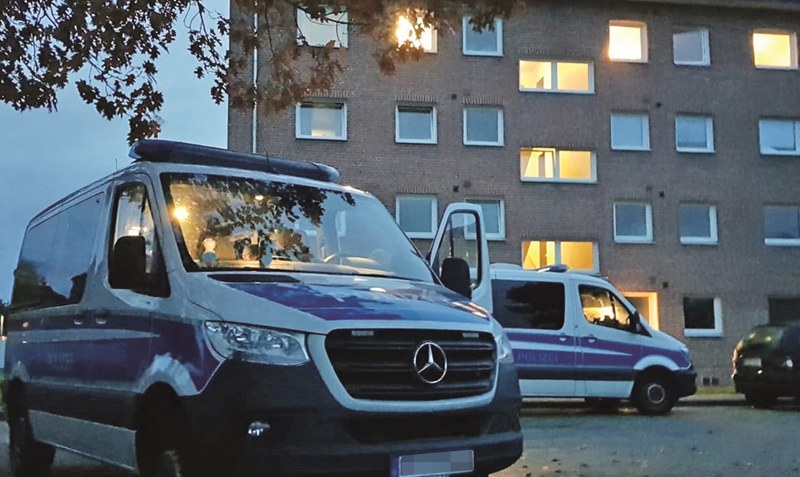 Die Polizei und weitere Behörden sind im Rahmen von Kontrollen in der Kreisstadt unterwegs. Foto: Eickholt