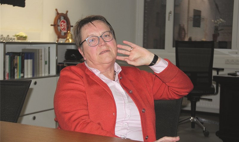 Ein Jahr nach der Fusion zieht Bürgermeisterin Helma Spöring ein zufriedenstellendes Fazit: “Das war für alle eine große Veränderung, aber es hat geklappt.” Foto: Rolf Hillmann