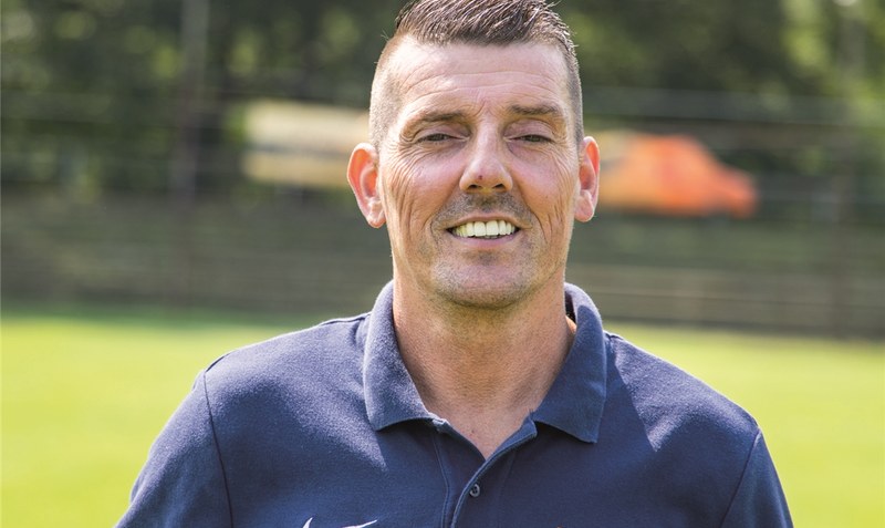 Oliver Bornemann, hier im Juli 2019 noch im Dress des TuS Celle, wird neuer Trainer bei Eintracht Leinetal. Foto: David Borghoff