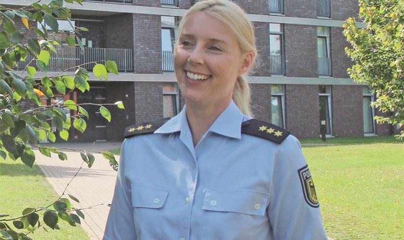 Neue Leiterin, alte Infrastruktur: Martina Renner setzt auf die Modernisierung des Bundespolizei-Standorts in Walsrode. Foto: Jens Reinbold