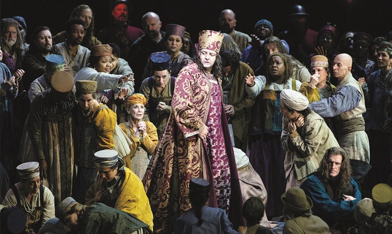 “Boris Godunow”: Mussorgskis Zarendrama macht den Anfang. Foto: Marty Sohl/MetOpera