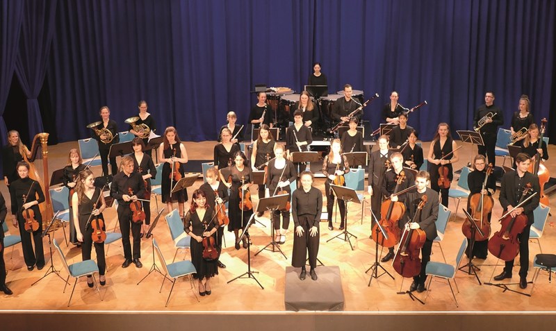 Konzerte und viel mehr: Auch der Auftritt des Jungen Phliharmonischen Orchesters Niedersachsen war ein Höhepunkt in der Historie. Foto: Forum Bomlitz
