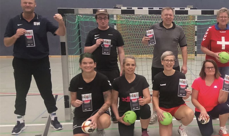 Die HSG Heidmark wird nun eine Mannschaft für die Handball-Spielform “Five-A-Side” melden, die im kommenden Jahr loslegen soll. Foto: HSG Heidmark