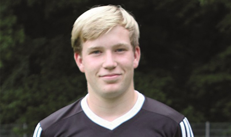Nils Hannes Pape erzielte sein erstes Saisontor für die Vorbrücker U18. Foto: E. Beuth