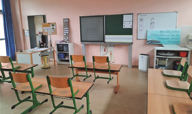 Stationär oder mobil - welcher Luftreiniger hilft in Schulen? Foto: Meyland