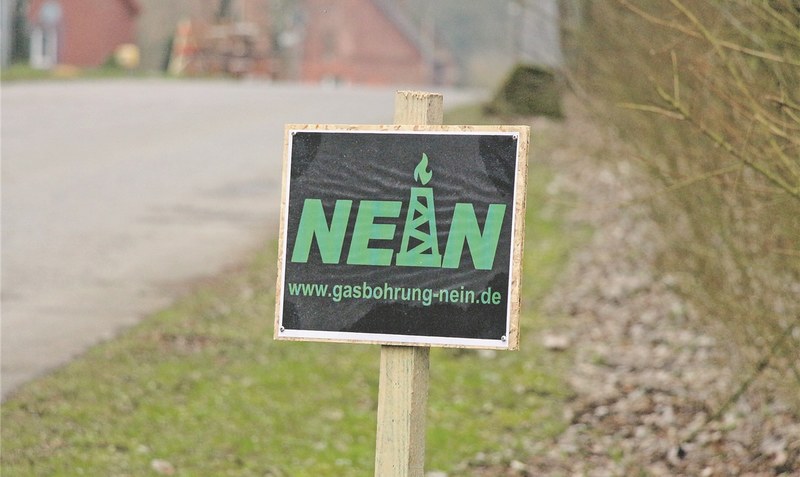 Das Thema in den Bundestag bringen : Das Aktionsbündnis gegen Gasbohren will nach Berlin. Foto: Eickholt