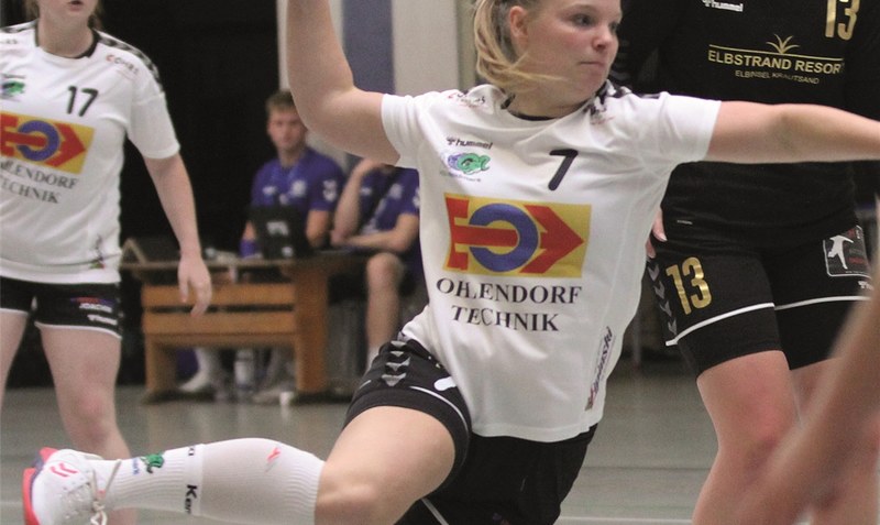 Die Heidmarker Handball-Damen (Bild: Luisa Haller) gewannen am Dienstagabend das Oberliga-Nachholspiel gegen die HSG Schaumburg-Nord deutlich mit 34:23. Archivfoto: H. Oetjen