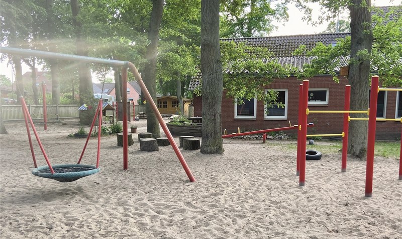 Investitionen geplant: Im Herbst wird eine neue Gruppe in den Kindergarten Ahlden einziehen. Weil der Platz dann kaum noch reicht, möchte die Gemeinde die Räumlichkeiten erweitern. Foto: Reinbold
