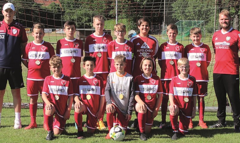 Die U12-Fußball-Junioren der FJSG Allertal/Düshorn wurden Kreismeister.
