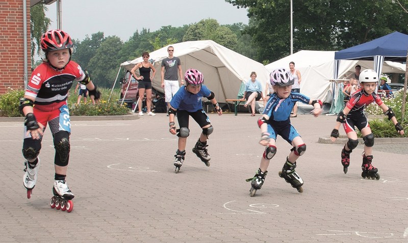 Kinder und Jugendliche bis 18 Jahren, auch Anfänger, die gerne Inline-Skates laufen, sind am Sonntag in Rethem gefragt. Foto: SV Kirchboitzen
