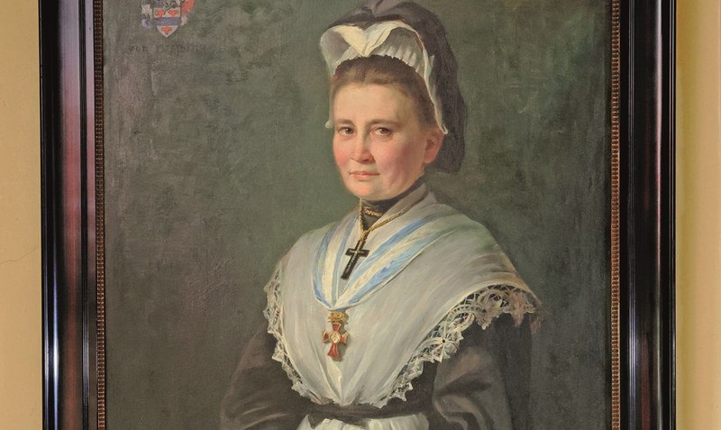 Adelheid von Düring (1856 bis 1917) war 1904 zur Äbtissin gewählt worden und erlebte Beginn und Verlauf des Ersten Weltkriegs. Foto: Barbara von Hövel/Klosterkammer