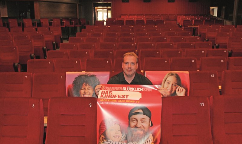 Hofft auf viele Besucher beim “Kinofest”: Thorsten Schröder, stellvertretender Theaterleiter im Capitol-Kino Walsrode. Foto: Meyland