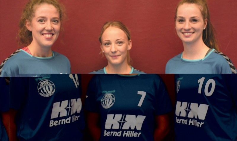 Trio neu dabei: Verstärkt hat sich die Mannschaftsspielgemeinschaft (MSG) Schwarmstedt-Rodewald zur Saison 2022-23 mit Diana Gerzen, Franziska Lewin und Stefanie Busse (von links). Foto: Ruth Hildebrandt