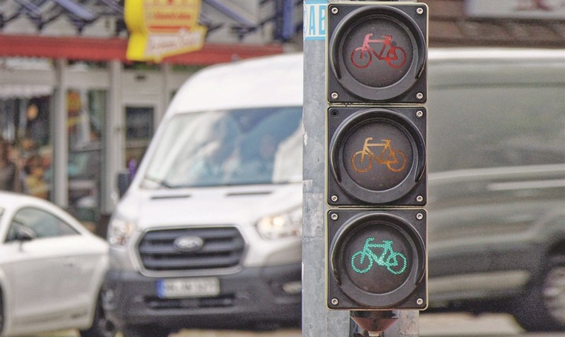 Stehen die Ampeln bei der Radverkehrsförderung auf Grün? Foto: ADFC Heidekreis