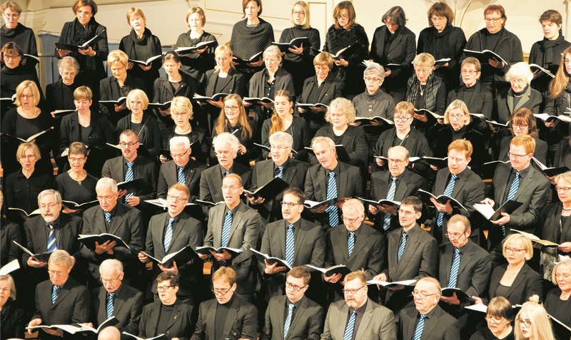 Die schönste Herausforderung für Chöre: Das Brahms-Requiem steht im Jahr 2023 für die Kantorei an. Fotos: Rudolf von Ulmenstein/Vision Kirchenmusik