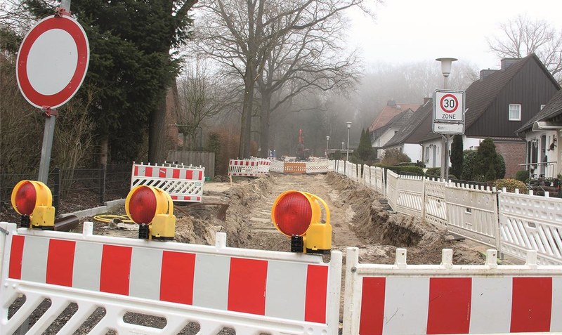 Wird erneuert: Für den Straßenausbau Hilperdinger Weg sind im Haushalt 950.000 Euro vorgesehen. Foto: Meyland
